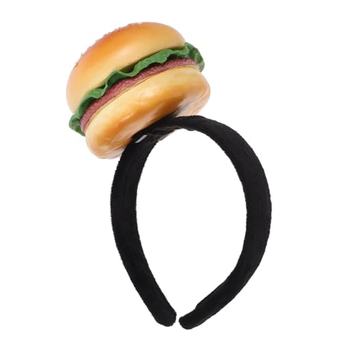 HAMPPLIES Burger-stirnband Cosplay Cartoon Party Requisite Festive Kopfbedeckung Dekoratives Stirnband Für Familie Bekannte Geschenk von HAMPPLIES
