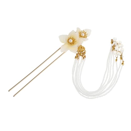 HAMPPLIES Chinesischer Haarschmuck Haarnadel mit Quaste Vintage Haarstab aus Legierung für Damen Hochzeit Party Alltagskleidung HAMPPLIES Chinesischer Haarschmuck Haarnadel mit Quaste Vintage Haarstab aus Legierung für Damen Hochzeit Party Alltagskleidung von HAMPPLIES