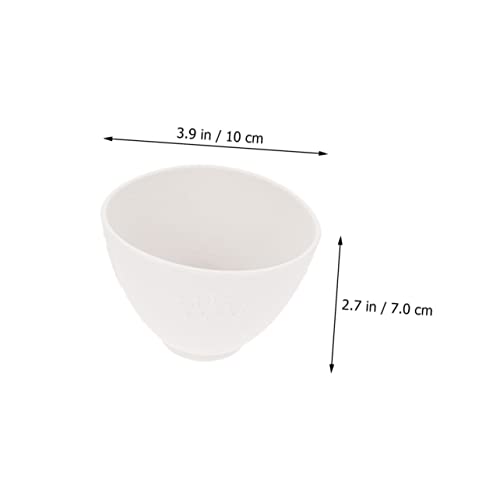 HAMPPLIES DIY Silikon Gesichtsmaske Werkzeug mit Schüssel Stab Pinsel und Löffel Langlebig Leicht und Tragbar für Spa Beauty Zubehör und Einfache Anwendung zu Hause von HAMPPLIES