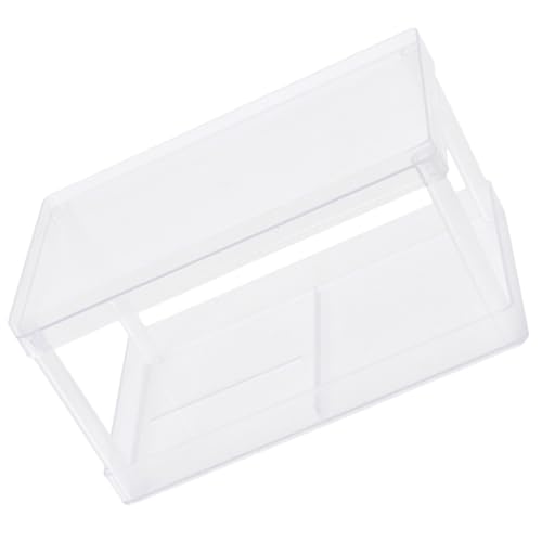 HAMPPLIES Doppelschichtiges Kosmetikregal Transparent Abnehmbarer Tabletop Makeup Holder Multifunktionaler Aufbewahrungs Organizer aus Langlebigem für Schminktisch und Bürotisch von HAMPPLIES