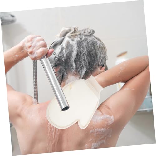 HAMPPLIES Exfolierende Duschhandschuhe aus Sisal Doppelseitig Sanftes Peeling und Gründliche Reinigung Langlebig für Damen Rückenschrubben und Ganzkörperpflege von HAMPPLIES