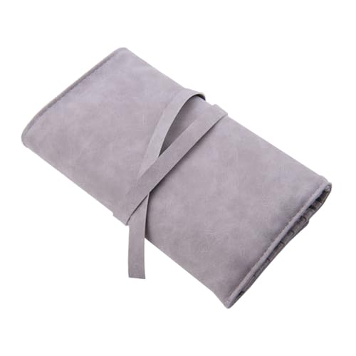 HAMPPLIES Faltbare Kosmetikpinsel Tasche Tragbarer Makeup Brush Organizer Langlebiger Kosmetik Pinsel Aufbewahrungsbeutel für Reisen und Alltag Praktischer Make up Pinselhalter von HAMPPLIES