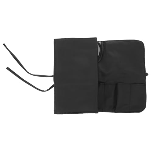 HAMPPLIES Faltbare Kosmetiktasche für Make up Pinsel Tragbares Platzsparend Kompakt Praktische Reise Pinsel Aufbewahrungstasche für Frauen und Make up Accessoires von HAMPPLIES