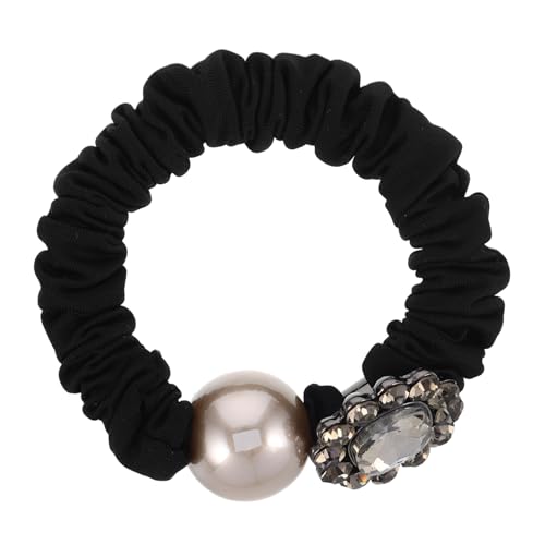 HAMPPLIES Funkelnde Haargummis mit Strassblumen Elastische Scrunchies für Damen und Mädchen Vielseitig als Haarband oder Armband Leichtes Design für Verschiedene Frisuren und Anlässe von HAMPPLIES