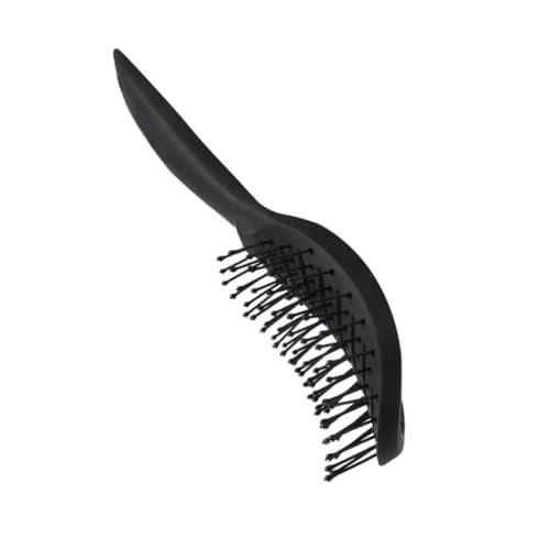 HAMPPLIES Gebogener Massagekamm für Frauen Leichter Abs Kunststoff Stylingkamm Ergonomisch Geformt zur Kopfhautmassage und Haarstyling Tragbar und Langlebig für Lockiges Haar und Tägliche HAMPPLIES Gebogener Massagekamm für Frauen Leichter Abs Kunststoff Stylingkamm Ergonomisch Geformt zur Kopfhautmassage und Haarstyling Tragbar und Langlebig für Lockiges Haar und Tägliche von HAMPPLIES