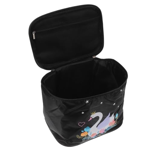 HAMPPLIES Große Faltbare wasserdichte Aufbewahrungstasche mit Henkel Multifunktionale Kosmetiktasche für Reisen und Tägliche Pflege Modisch und Strapazierfähig für Damen von HAMPPLIES