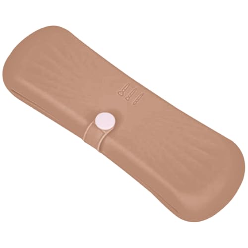 HAMPPLIES Großer Silikon Kosmetiktasche Make up Pinselhalter Reise Schminktasche Leicht Kompakt Robust für Unterwegs Praktische Aufbewahrungskulturbeutel für Damen und Herren von HAMPPLIES