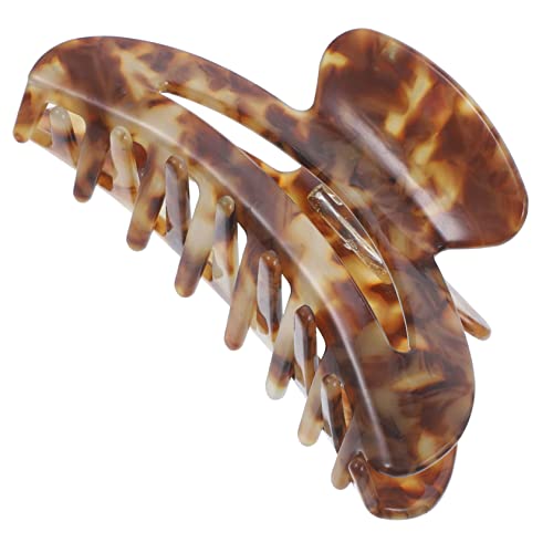 HAMPPLIES Haarklammer Groß Für Dickes Haar Haarspange Für Frauen Und Mädchen Langlebiges Material Starkes Halt Für Feines Lockiges Oder Glattes Haar von HAMPPLIES