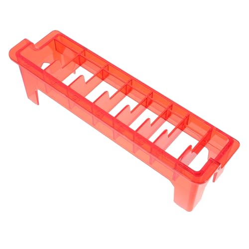 HAMPPLIES Haarschneider Aufbewahrungsbox aus Langlebigem Kunststoff Clip Kamm Organizer mit Fächern für Limitierte Kammhalterung Kompakte Schutzbox für Haarschneider Zubehör von HAMPPLIES