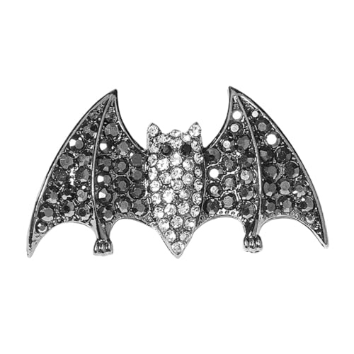 HAMPPLIES Halloween Haarspange Wasserstrahl Fledermausflügel Haarschmuck Retro Gothic Stil für Damen Mädchen Party Kostüm Zubehör von HAMPPLIES