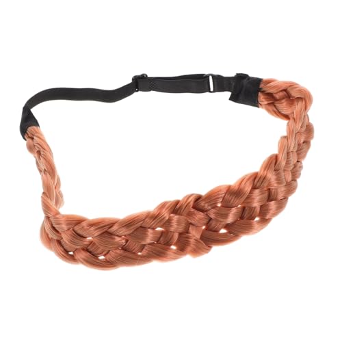 HAMPPLIES Handgefertigtes Geflochtenes Stirnband Damen Dünn Modisch Stilvolles Haarband für Partys Vielseitiges Haaraccessoire aus Robustem Material von HAMPPLIES