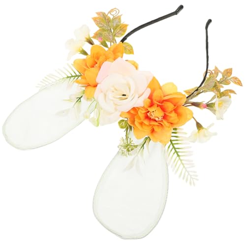 HAMPPLIES Hasenohren Haarreif für Mädchen Niedliches Stirnband mit Blumen Weiches Stoffmaterial Bequem und Langlebig für Partys Cosplay und Bühnenauftritte Dekorativer Haarschmuck für HAMPPLIES Hasenohren Haarreif für Mädchen Niedliches Stirnband mit Blumen Weiches Stoffmaterial Bequem und Langlebig für Partys Cosplay und Bühnenauftritte Dekorativer Haarschmuck für von HAMPPLIES