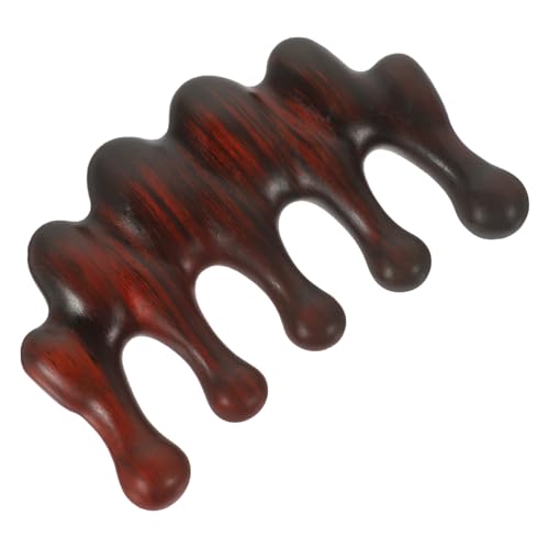 HAMPPLIES Holzkamm Für Kopfhautmassage Breitzahn-massagekamm Für Haargrooming Stimulation Für Männer Und Frauen Fördert Die Haarpflege Und Entspannung von HAMPPLIES