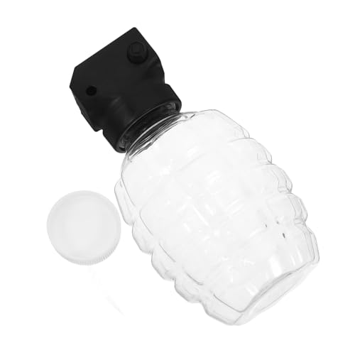 HAMPPLIES Kleine Kunststoff aufbewahrungsflaschen für Perlen mit Praktischem Anschluss Kompakte Nachfüllfläschchen Transparentes Design Robust für Spiele und DIY bastelbedarf von HAMPPLIES