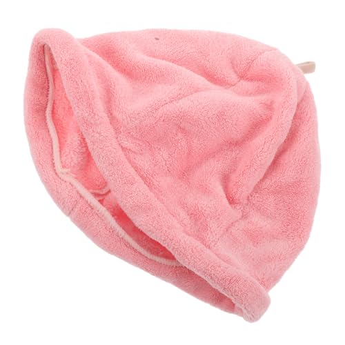 HAMPPLIES Korallfleece Bademütze Schnell Trocknender Haarwickel Verstellbar Weich Damen Duschen Haarhandtuch für Kopfgrößen Reise Spa von HAMPPLIES