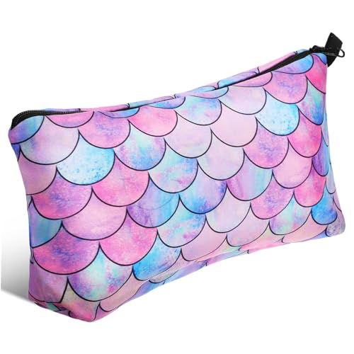 HAMPPLIES Kosmetiktasche gesteppt Reise-Kulturbeutel kleine Schminktasche Beauty-Tasche Make -up -Bürstenbeutel Reisetaschen für Damen-Toilettenartikel tragbare Reise-Kulturtasche Polyester von HAMPPLIES