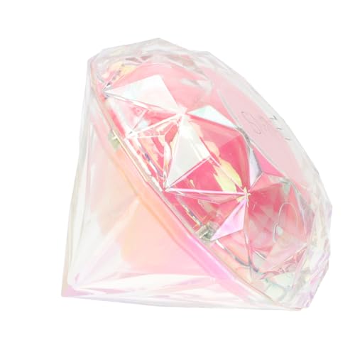 HAMPPLIES Magnetischer Foundation Pinsel mit Transparentem Farbwechselndem Design Synthetische Fasern Dichte Makeup Bürste für Flüssig und Puderfoundation Wiederverwendbar Tragbar für Damen von HAMPPLIES