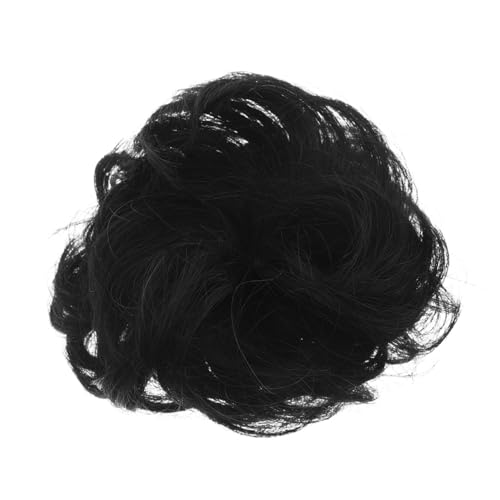 HAMPPLIES Messy Bun Haarstück aus Echtem Haar Elastisches Gewelltes Curly Bun Accessoire Natürliche Schwarze Chignon Haarknotenverlängerungen für und Mädchen HAMPPLIES Messy Bun Haarstück aus Echtem Haar Elastisches Gewelltes Curly Bun Accessoire Natürliche Schwarze Chignon Haarknotenverlängerungen für und Mädchen von HAMPPLIES