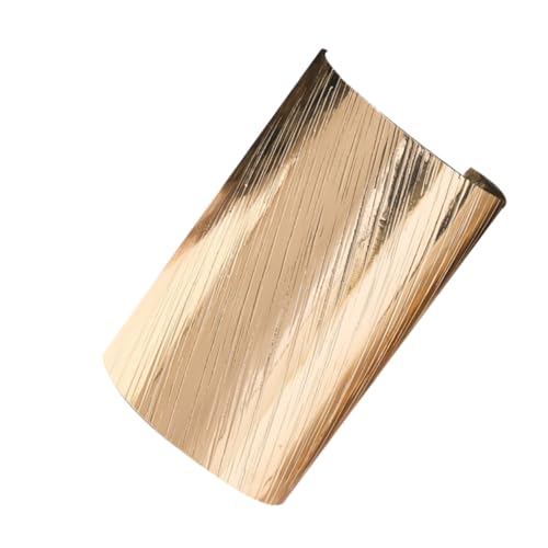 HAMPPLIES Metall Haarspange Ponytail Clip mit Krallendesign für Damen Rutschfest Goldfarbend Geeignet für Hochzeiten Flechtfrisuren und Formelle Sowie Anlässe von HAMPPLIES