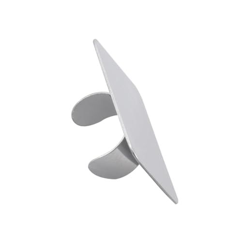 HAMPPLIES Mini Nagelkunst Spatel aus Glatte Maniküre Palette mit Ring Wiederverwendbares Make Up Mischwerkzeug für Frauen Professionelles DIY Nagel und Kosmetik Accessoire von HAMPPLIES