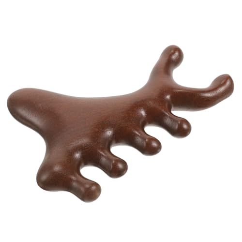 HAMPPLIES Multifunktionaler Sandelholz massagekamm für Kopfhautmassage und Entwirren Tragbar und Kompakt Stimulierend und Entspannend für Frauen mit Lockigem Haar Tägliche Anwendung zu von HAMPPLIES