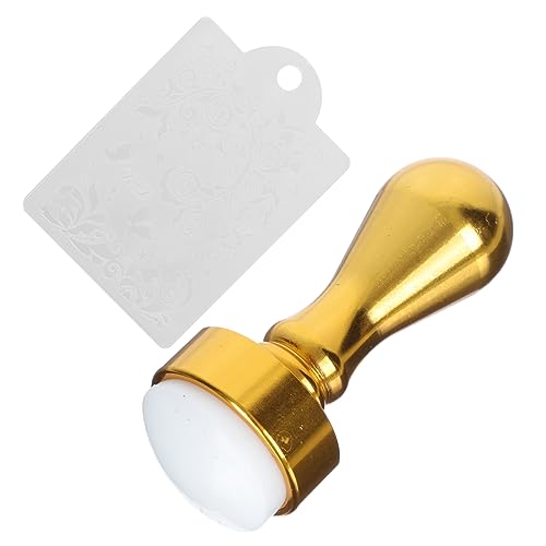 HAMPPLIES Nail Art Stempel aus Silikon für Kreative Maniküre DIY Nagelkunst Tool für Profis und Anfänger Vielseitig Einsetzbar und Einfach zu Handhaben von HAMPPLIES