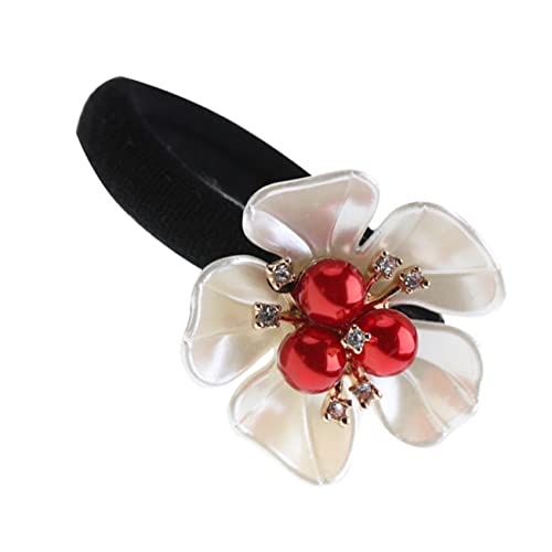 HAMPPLIES Petal Hair Tie Haargummi mit Buntem Farbverlauf Elastisches Weiches Haargummi für Damen Vielseitig Tragbar als Haarband oder Handgelenkschmuck Langlebig und Farbecht für Alltag von HAMPPLIES