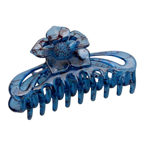 HAMPPLIES Resin Haarklammer Damen Haarklammer Elegant Strapazierfähig Haarschmuck für Alltag Party und Hochzeit Glatte Oberfläche Schonend für Haare Modischer Griff für Zufällige Farbe von HAMPPLIES