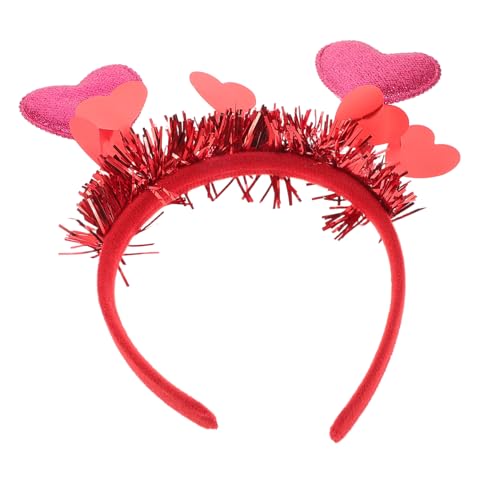 HAMPPLIES Rotes Herz haarband mit Pailletten Leichtes Komfortables Stirnband für Frauen Romantisches Accessoire für Valentinstag Hochzeiten Partys und Festliche Anlässe Vielseitig HAMPPLIES Rotes Herz haarband mit Pailletten Leichtes Komfortables Stirnband für Frauen Romantisches Accessoire für Valentinstag Hochzeiten Partys und Festliche Anlässe Vielseitig von HAMPPLIES