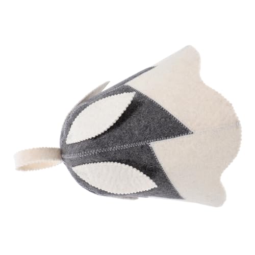 HAMPPLIES Saunahut Herren Aus Filz Blattform Sauna-kappe Für Männer Wasseraufnehmend Und Warmhaltend Sauna-zubehör Für Und Spa-besuche Leicht Und Tragbar von HAMPPLIES