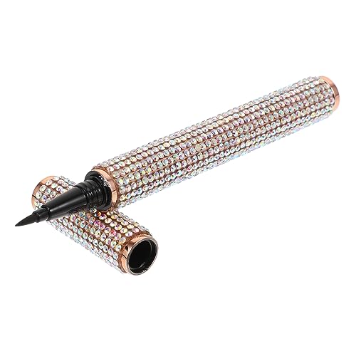 HAMPPLIES Selbstklebender Eyeliner Pen Wasserfest Schnelltrocknend Make Up Zubehör für Frauen Wischfester Farbintensiver Augen Make Up Stift Kleber für Präzises Augenstyling von HAMPPLIES