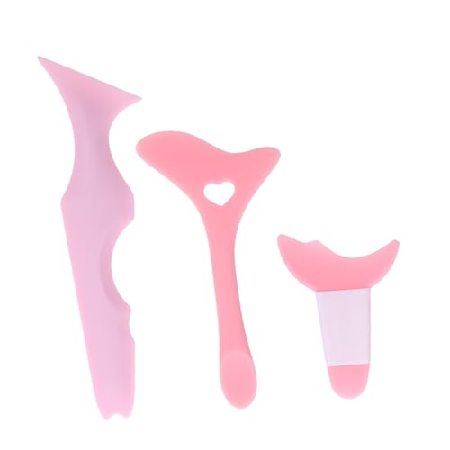 HAMPPLIES Silikon Eyeliner Schablonen Wiederverwendbar Augen Make-up Helfer Augenbrauen Lidschatten Anleitung Werkzeug für Frauen Zeitersparnis und Einfache Anwendung von HAMPPLIES