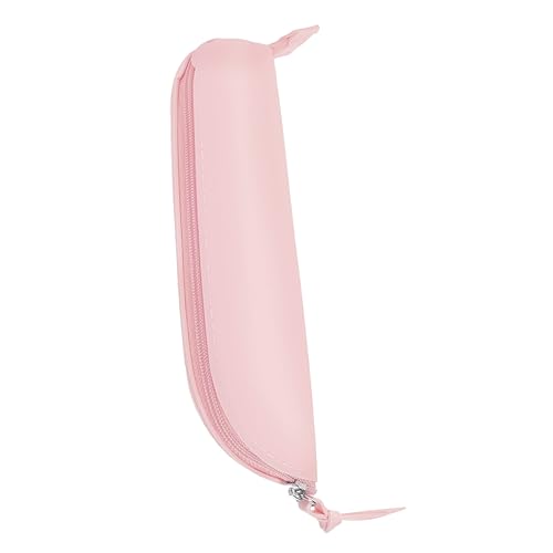 HAMPPLIES Silikon Make Up Pinselhalter Reise Kosmetiktasche mit Reißverschluss Ergonomisch Weiches Material Tragbarer Makeup Brush Organizer für Damen Zuhause und Unterwegs von HAMPPLIES