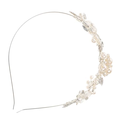 HAMPPLIES Stirnband Mit Perlen Für Braut-haar-schmuck Kopfschmuck Für Hochzeit Haar-accessoire Aus Perlendesign Für Verschiedene Anlässe von HAMPPLIES