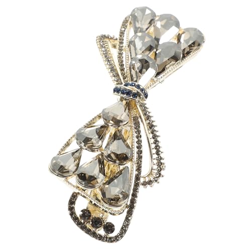 HAMPPLIES Strass Haarspange Damen Frühling Haarklammer Glänzend Luxus Haarschmuck für Hochzeit und Formelle Anlässe Langlebige Legierung Komfortabel und Rostfrei HAMPPLIES Strass Haarspange Damen Frühling Haarklammer Glänzend Luxus Haarschmuck für Hochzeit und Formelle Anlässe Langlebige Legierung Komfortabel und Rostfrei von HAMPPLIES