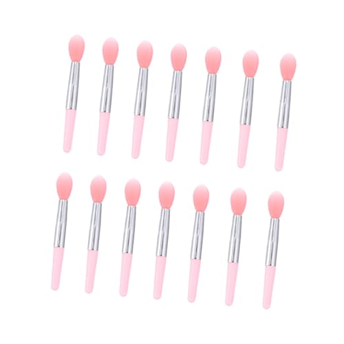 HAMPPLIES Teiliges Mini Silikon Lippenpinsel Transparent Rot und Präziser Lipgloss Applikator für Frauen Kompakt und Reisefreundlich für Make up Unterwegs Hause von HAMPPLIES