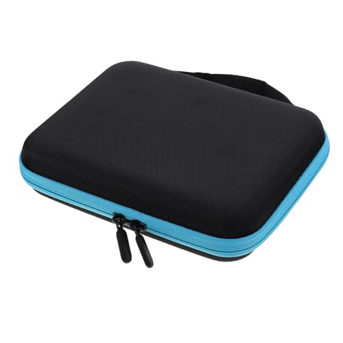 HAMPPLIES Tragbarer Ätherischer Öl Flaschen Organizer Fächer Nail Polish Tasche Aufbewahrungskoffer mit Mesh Fach für Nagellack und Ätherische Öle Flexibel und Großvolumig von HAMPPLIES