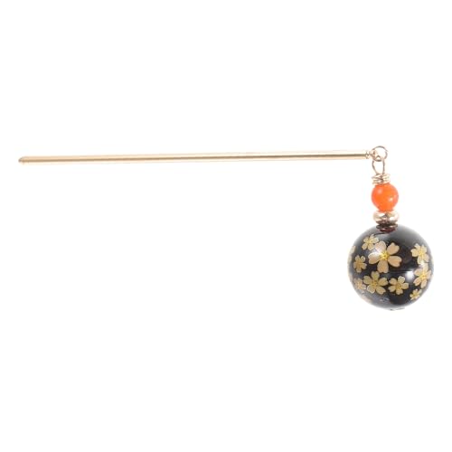 HAMPPLIES Vintage Haarschmuck Haarstab mit Hängender Perle Chinesischer Stil Haarnadel für Damen und Mädchen Eleganter Haarstab zum Sicheren Fixieren von Hochsteckfrisuren von HAMPPLIES