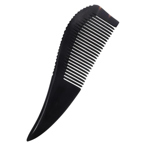 HAMPPLIES Wasserdichter Leichter Wasserbüffelhorn Kamm für Männer und Frauen Sanfte Massage Entwirrt Langes und Lockiges Haar Ziepen Tragbares Styling Tool für Empfindliche Kopfhaut HAMPPLIES Wasserdichter Leichter Wasserbüffelhorn Kamm für Männer und Frauen Sanfte Massage Entwirrt Langes und Lockiges Haar Ziepen Tragbares Styling Tool für Empfindliche Kopfhaut von HAMPPLIES