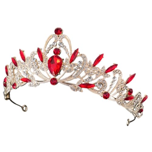HAMPPLIES mit Kristallen Verzierte Hochzeitshaarnadel Retro Haarreif aus Langlebiger Stilvolle Haarschmuck Krone für Damen Geeignet für Hochzeiten Feiern Partys HAMPPLIES mit Kristallen Verzierte Hochzeitshaarnadel Retro Haarreif aus Langlebiger Stilvolle Haarschmuck Krone für Damen Geeignet für Hochzeiten Feiern Partys von HAMPPLIES
