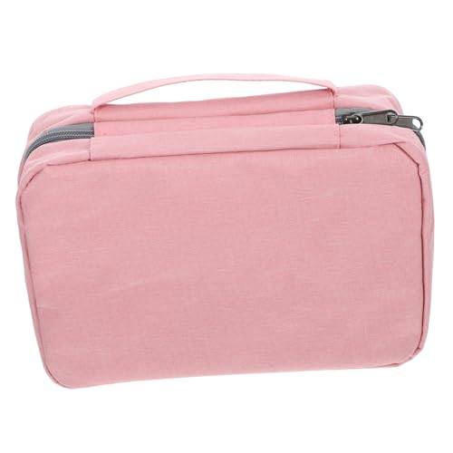 HAMPPLIES wasserdichte Reise Kosmetiktasche mit Fächern Faltbar mit Nass und Trocken Trennung Kompakt Geräumig Modisch für Damen Praktische Kulturbeutel Aufbewahrung von HAMPPLIES