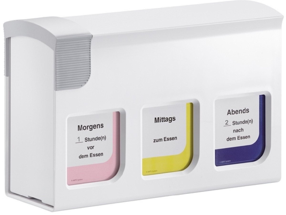 HAN-Bürogeräte Erste-Hilfe-Set Medikamentendosierer mediTimer 3er Basis-Modul weiß HAN-Bürogeräte Erste-Hilfe-Set Medikamentendosierer mediTimer 3er Basis-Modul weiß von HAN-Bürogeräte