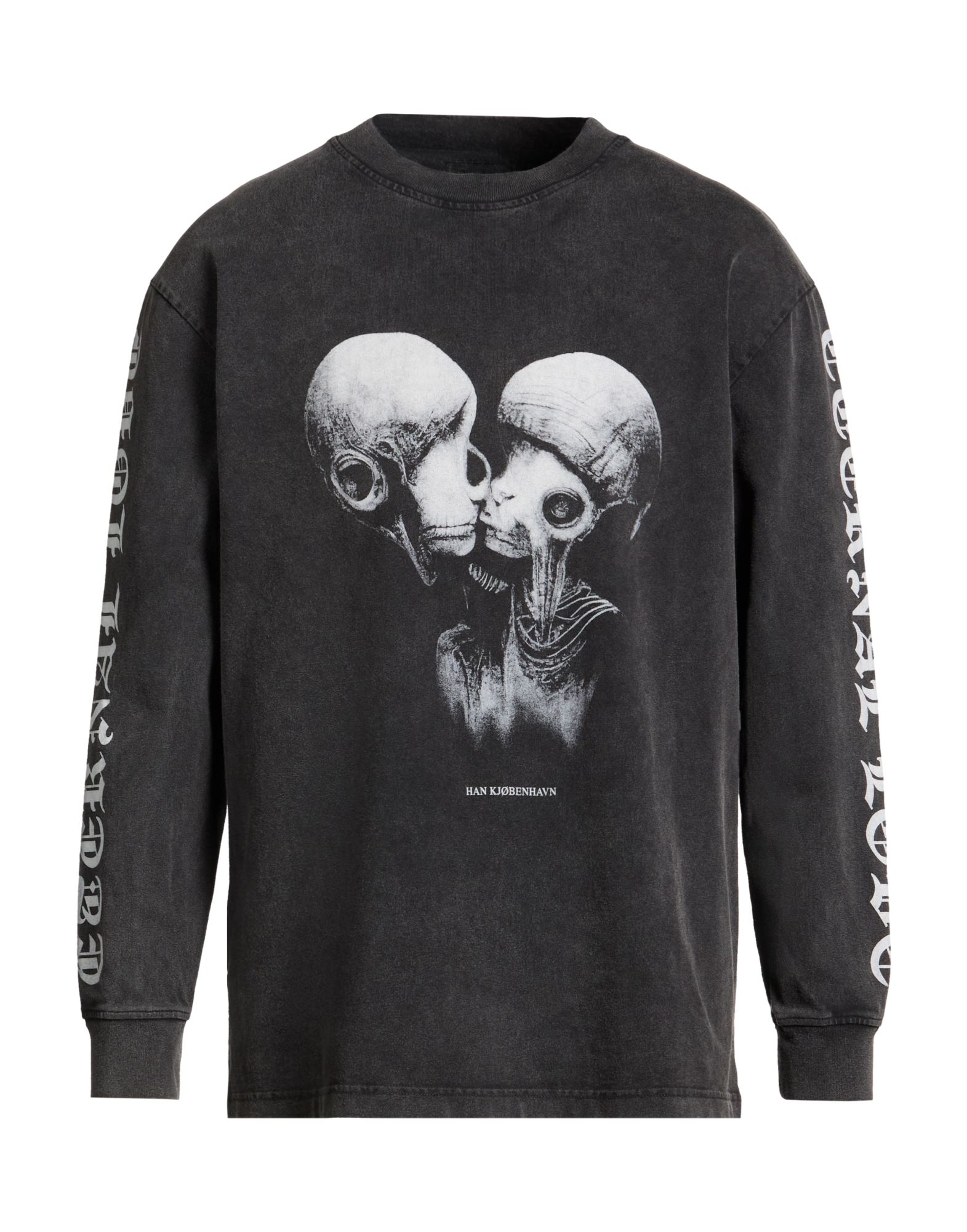 HAN KJØBENHAVN T-shirts Herren Braungrau von HAN KJØBENHAVN