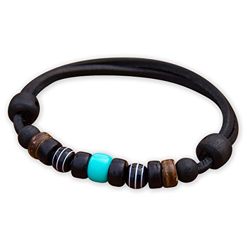 HANA LIMA Lederarmband Surferarmband Herren Damen Armband Herrenarmband Damenarmband von HANA LIMA