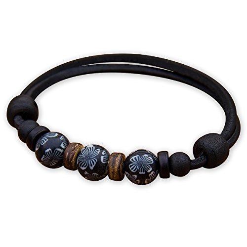 HANA LIMA Surferarmband Lederarmband Herren Damen Armband Herrenarmband Damenarmband von HANA LIMA