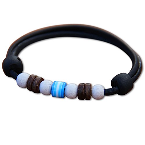 HANA LIMA Surfschmuck Lederarmband Herren Armband Damenarmband Surferarmband Armschmuck von HANA LIMA