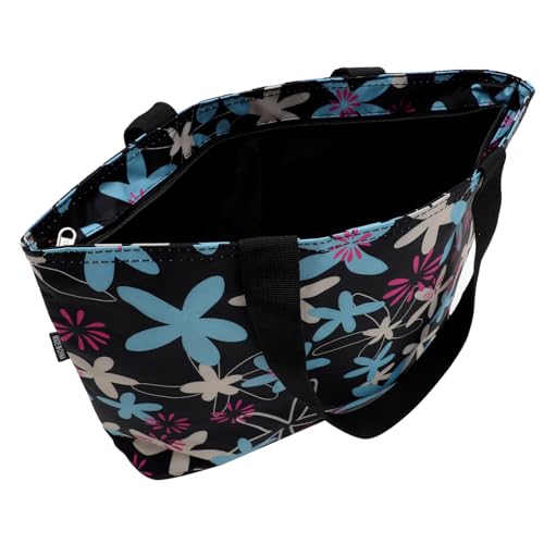 HANABASS Große Handtasche Wasserdichtem Oxford Stoff Einfache Aufbewahrungstasche für Damen Praktische Reisetasche mit Reißverschluss Stylische Tragetasche für Alltag und Reisen von HANABASS