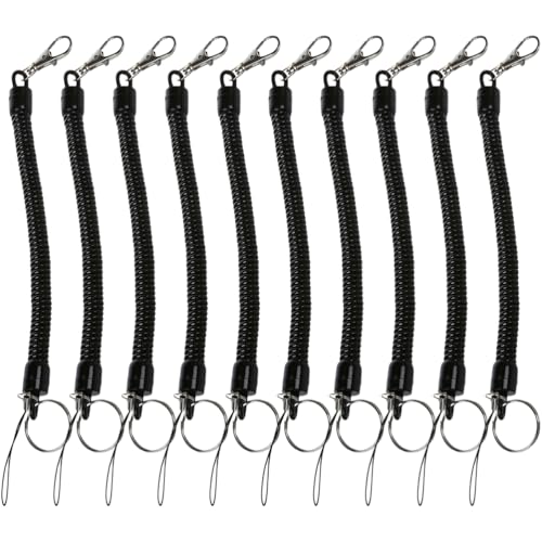 HANABASS 10stücke Dehnbare Schlüsselanhänger Teiliges Ausziehbarer Schlüsselanhänger Mit Spiral-feder Elastische Schlüsselketten Für Schlüssel Ausweis Und Persönliche Gegenstände HANABASS 10stücke Dehnbare Schlüsselanhänger Teiliges Ausziehbarer Schlüsselanhänger Mit Spiral-feder Elastische Schlüsselketten Für Schlüssel Ausweis Und Persönliche Gegenstände von HANABASS