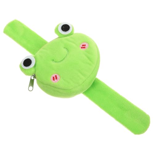 HANABASS 2 Stück Teiliges Slap Armband mit Integrierter Geldbörse Weiches Hautfreundliches Stoffmaterial Dekoratives Partyzubehör für Mädchen Einfach zu Tragen und Vielseitig Verwendbar von HANABASS