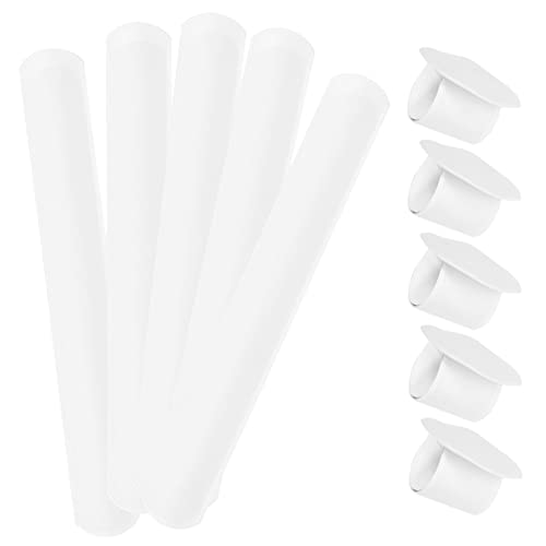 HANABASS 20stücke Weiße Slap-armbänder Für Junge Mädchen Blank Snap-armbänder Diy Blank von HANABASS